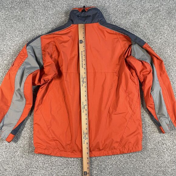 Columbia Vertex Core Jacket Mens Snow Ski Interchange Orange Size Medium - Picture 11 of 11